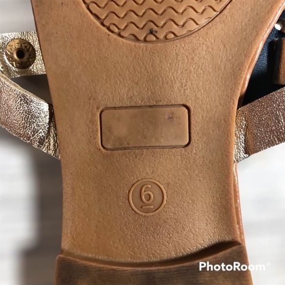 Simply Southern reversible floral flip flop Thong Sandals size 6 - Picture 3 of 10